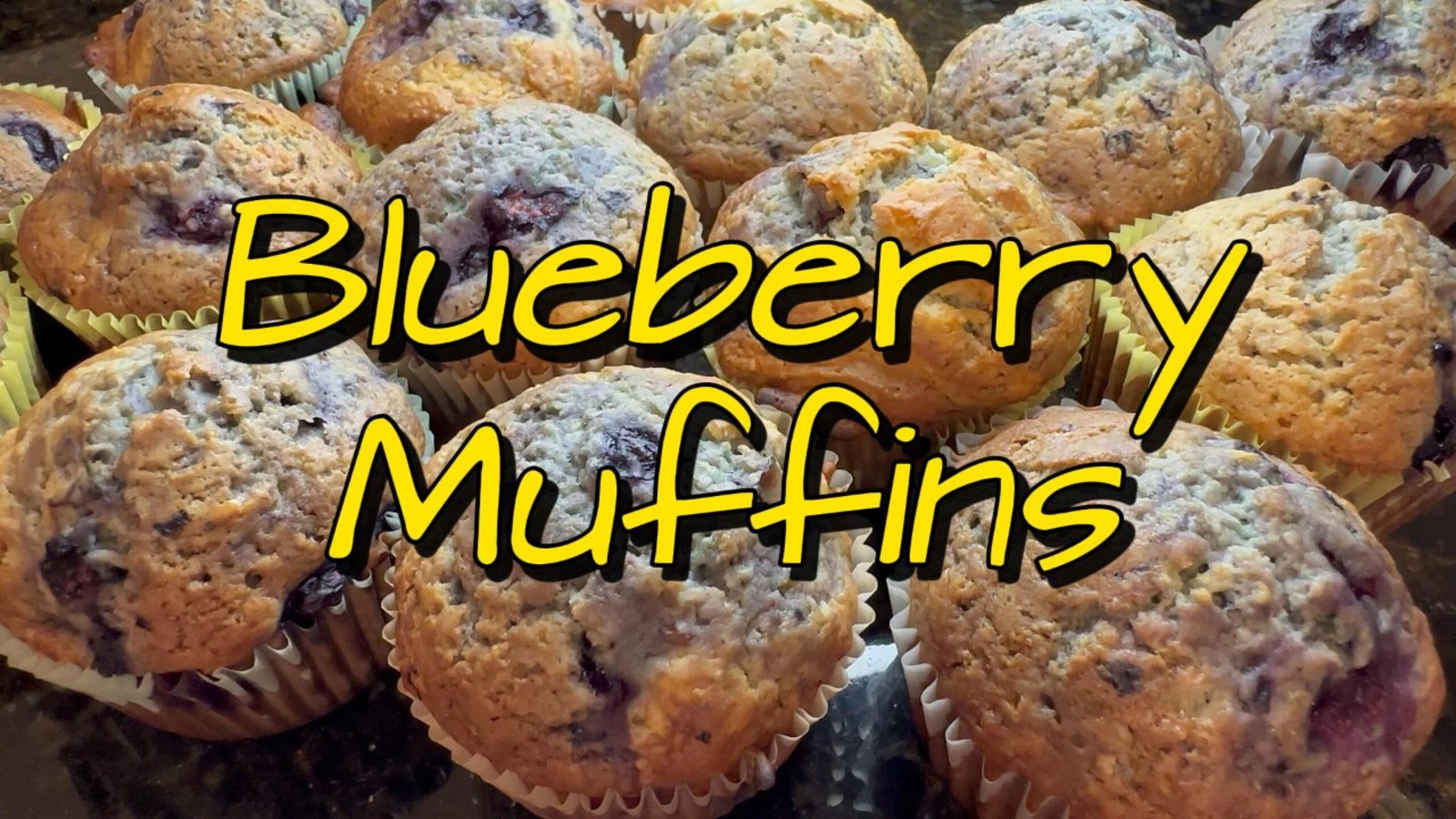 How to Make Blueberry Muffins