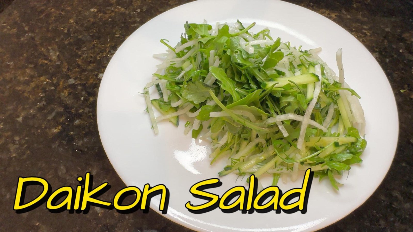 How to Make Daikon Salad