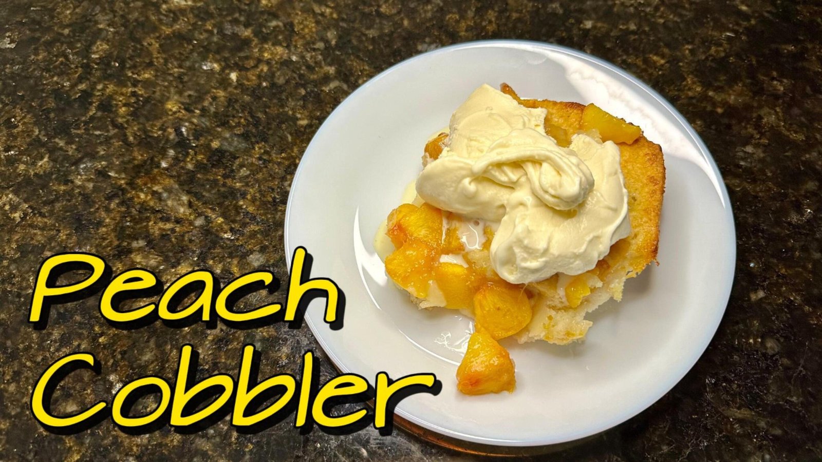 How to Make Peach Cobbler