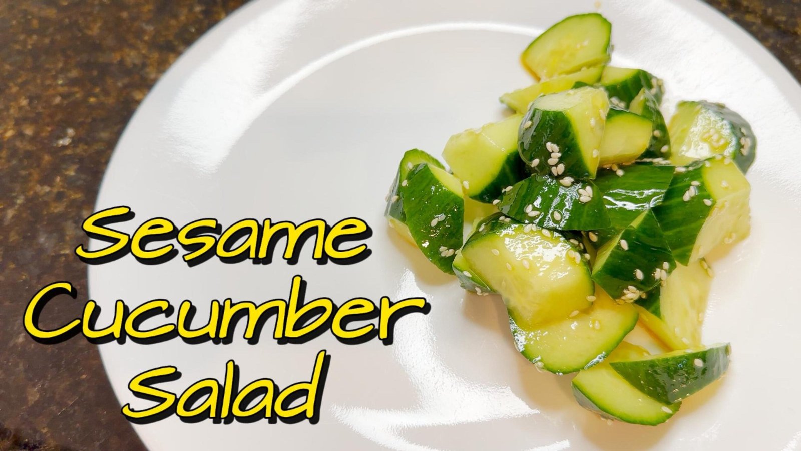 How to Make Sesame Cucumber Salad