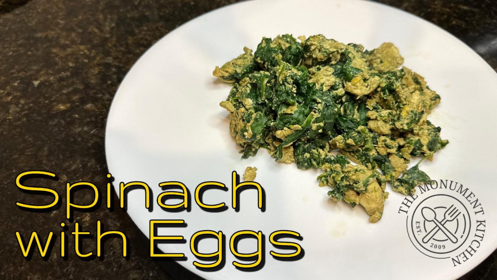 How to Make Spinach with Eggs
