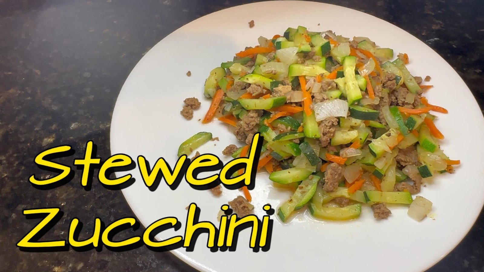 How to Make Stew Zucchini