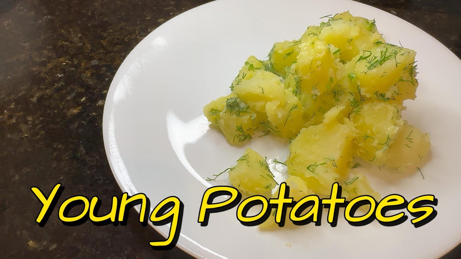 Over 100 years old recipe! Young Potatoes.